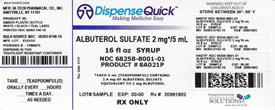 Ndc 68258-8001-01 (Ndc 68258 8001 01      Hi Tech Pharmacal)